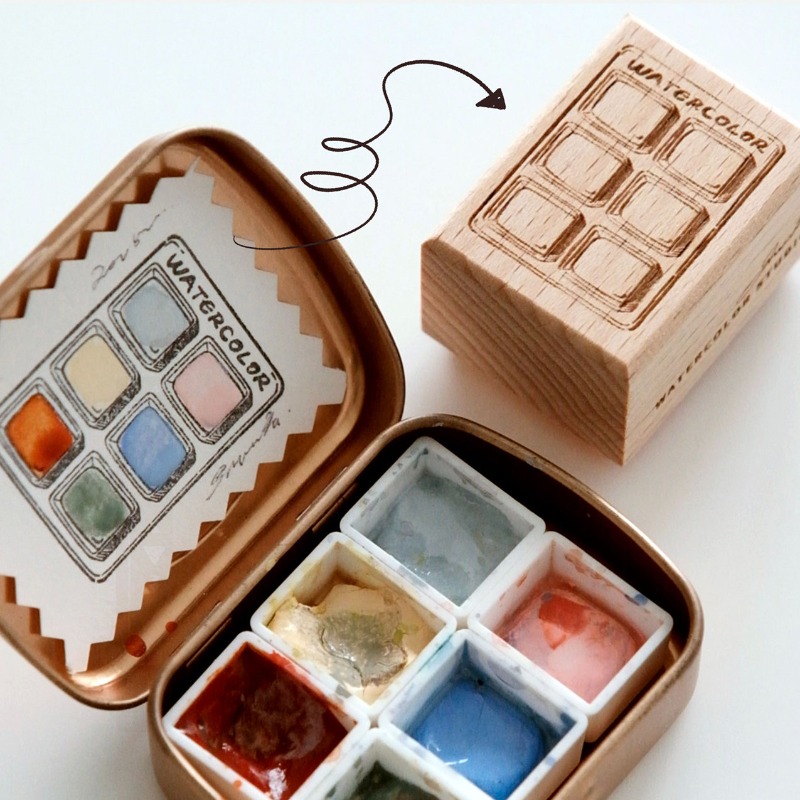 Tools Qa - Cartela de Cores de Aquarela com