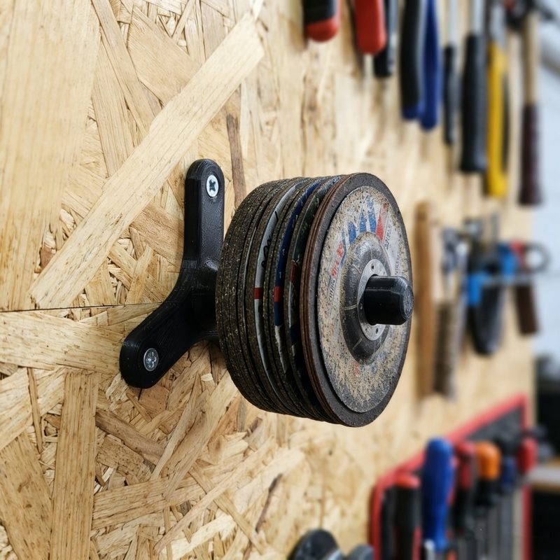 Workshop Tools Holder - Suporte de Parede para Esmerilhadeira de