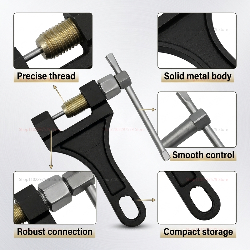 Tools For Motorcycle Workshop - Ferramenta Universal Quebra-Correntes de Moto, Removedor