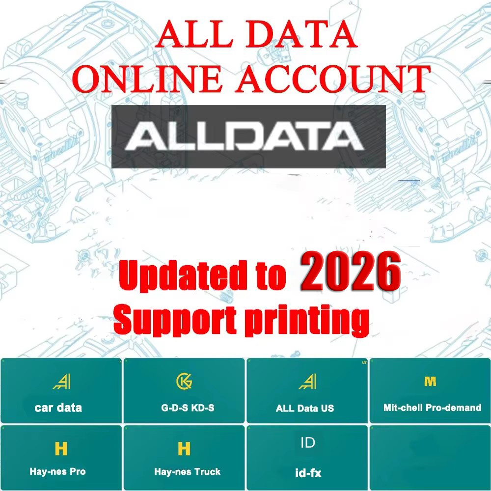 Workshop Tools Online - Software de Reparo Alldata 2026 Versão