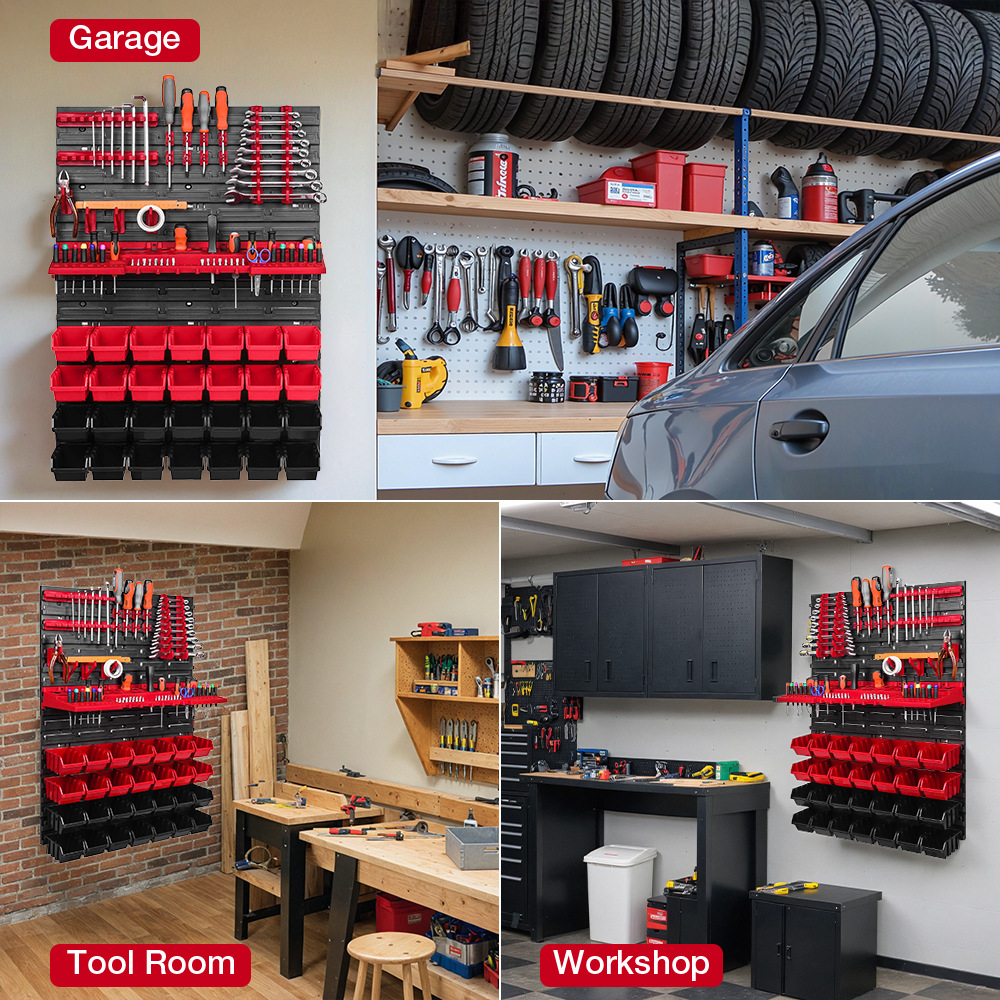 Workshop Tools Holder - Prateleira de Armazenamento de Ferramentas para