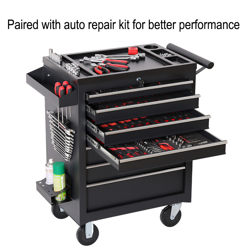 Workshop Tools Cabinet - Carrinho de Ferramentas com 5 Gavetas,