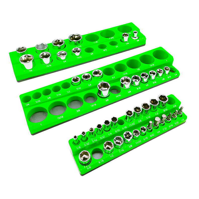 Workshop Tools Holder - Organizador de Soquetes Magnético com Trilho