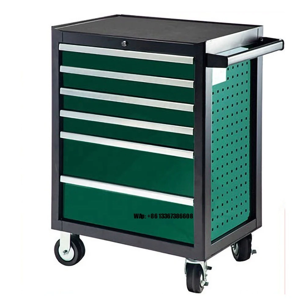 Workshop Tools Cabinet - Carrinho de Ferramentas Metálico com 68