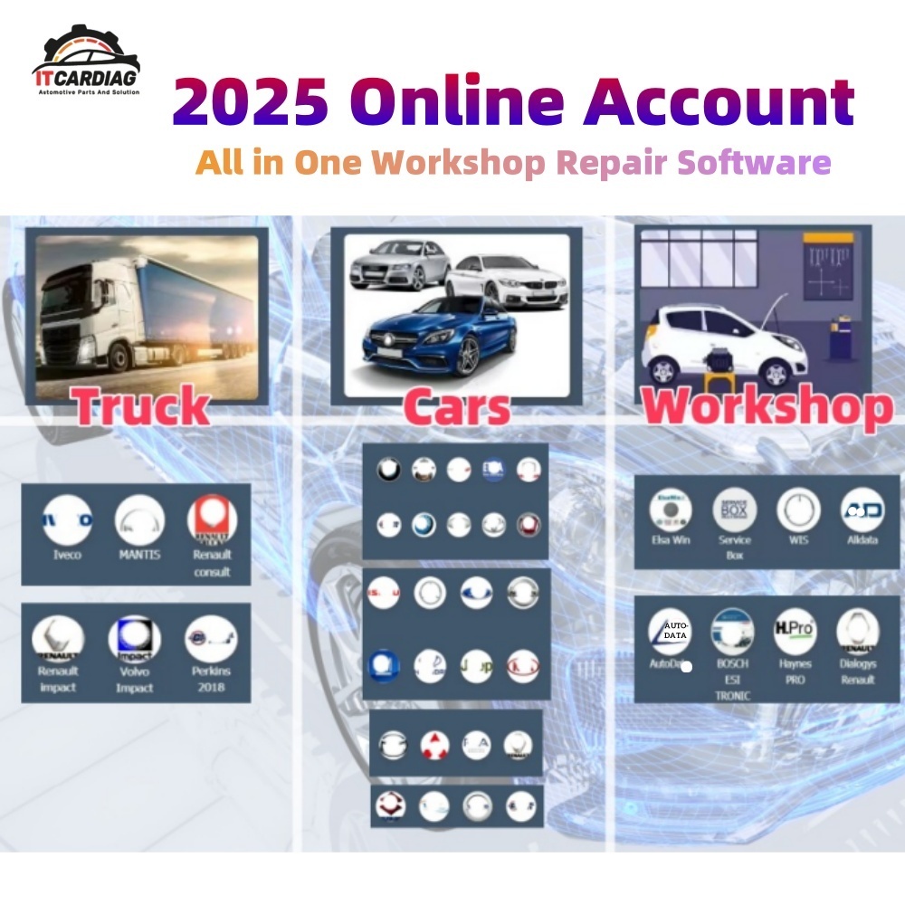 Workshop Tools Online - Conta Online 2026 para Aut0-data Auto'
