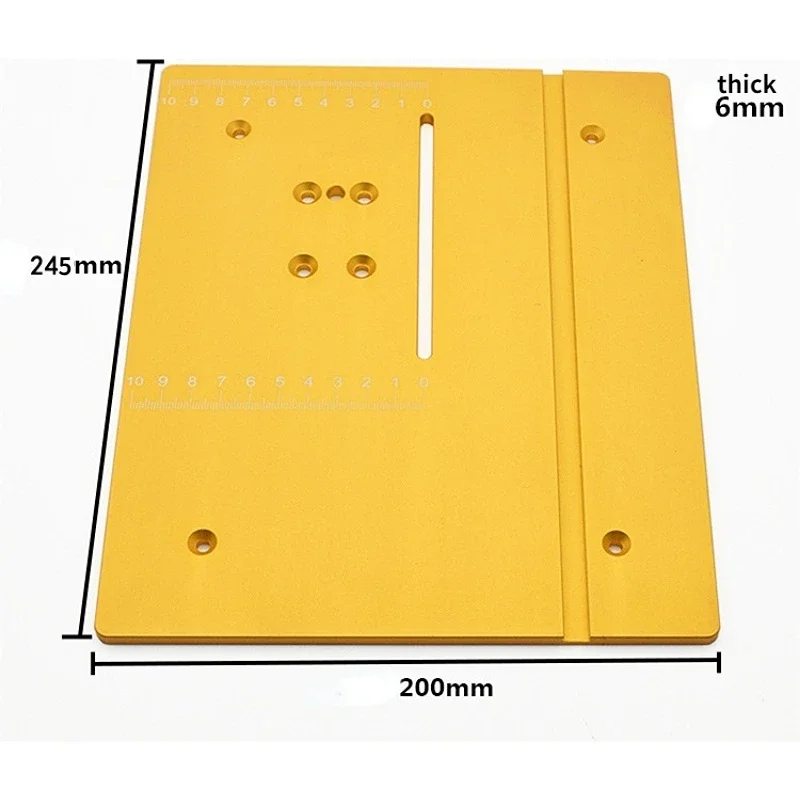 Router Table Insert - Placa de inserção de mesa de