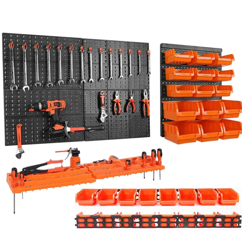 Workshop Tools.Hanging Board - Wall-montado rack de armazenamento com gancho,