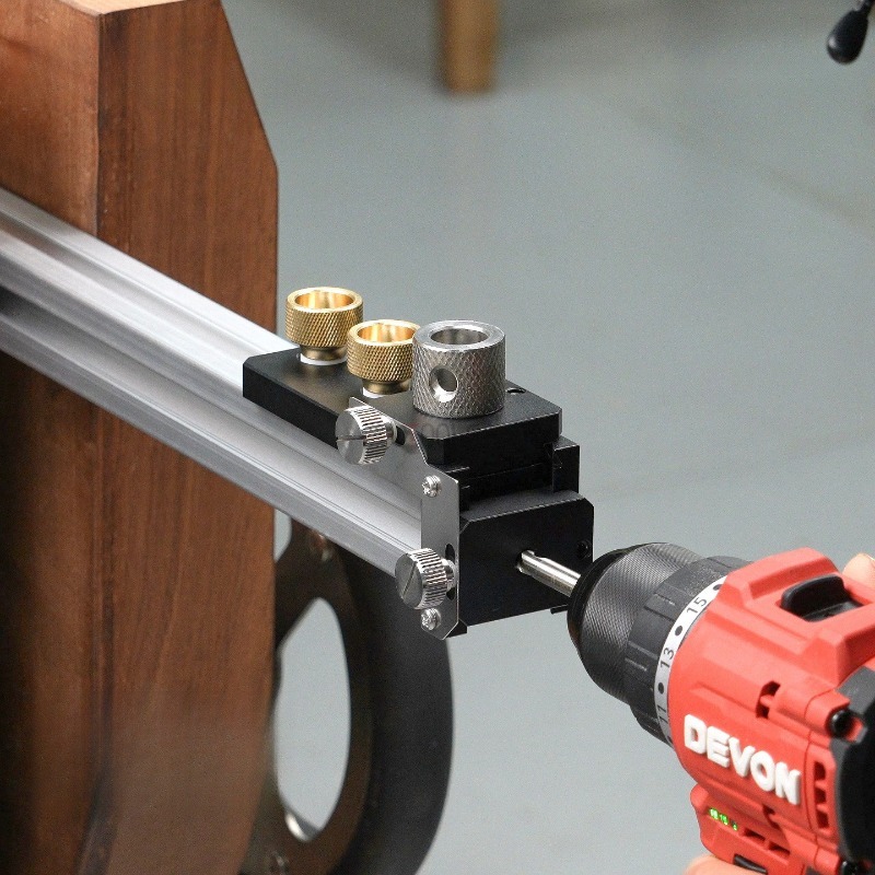 Dowel Jig Kit - Guia de Perfuração e Localizador de