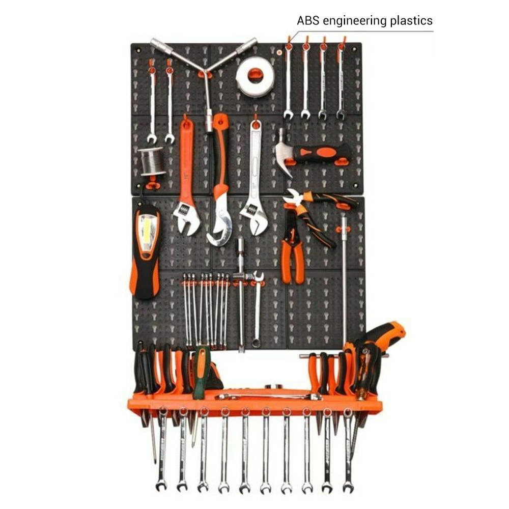 Workshop Tools.Hanging Board - Suporte de ferramenta de parede, 10