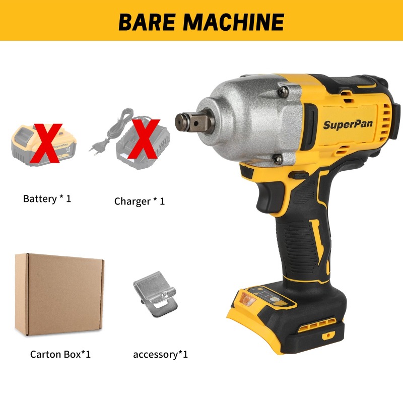 Tools Use In The Workshop - Chave de Impacto Sem Fio de