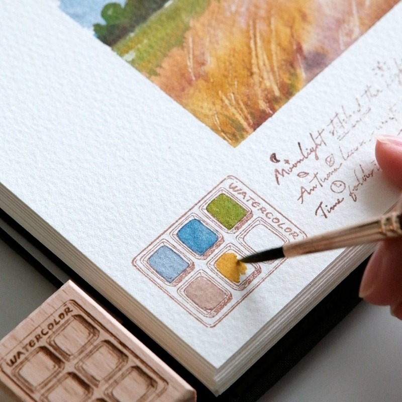 Cartela de Cores de Aquarela c - Tools Qa avaliação e preço