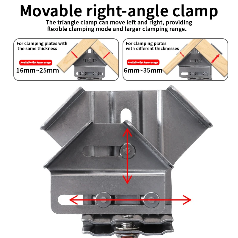 Grampo de Canto de Aço 90 Grau - Angle Clamp 90 avaliação e preço