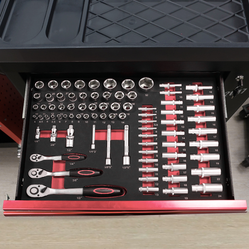 Carrinho de ferramentas com 7  - Workshop Tools Cabinet avaliação e preço
