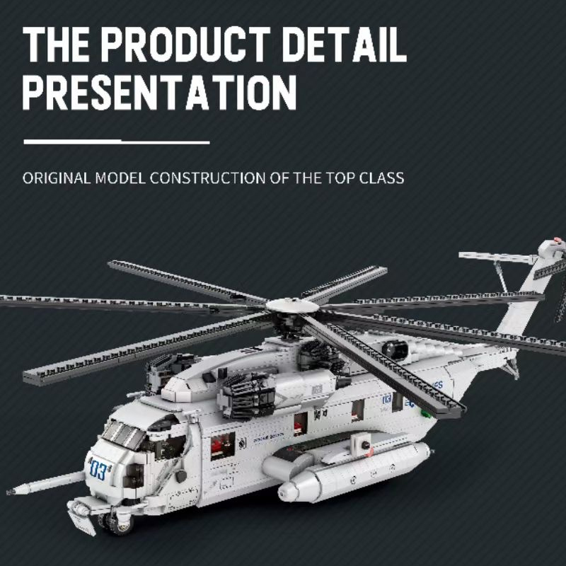 Modelo de Helicóptero de Trans - Hand Plane Block avaliação e preço
