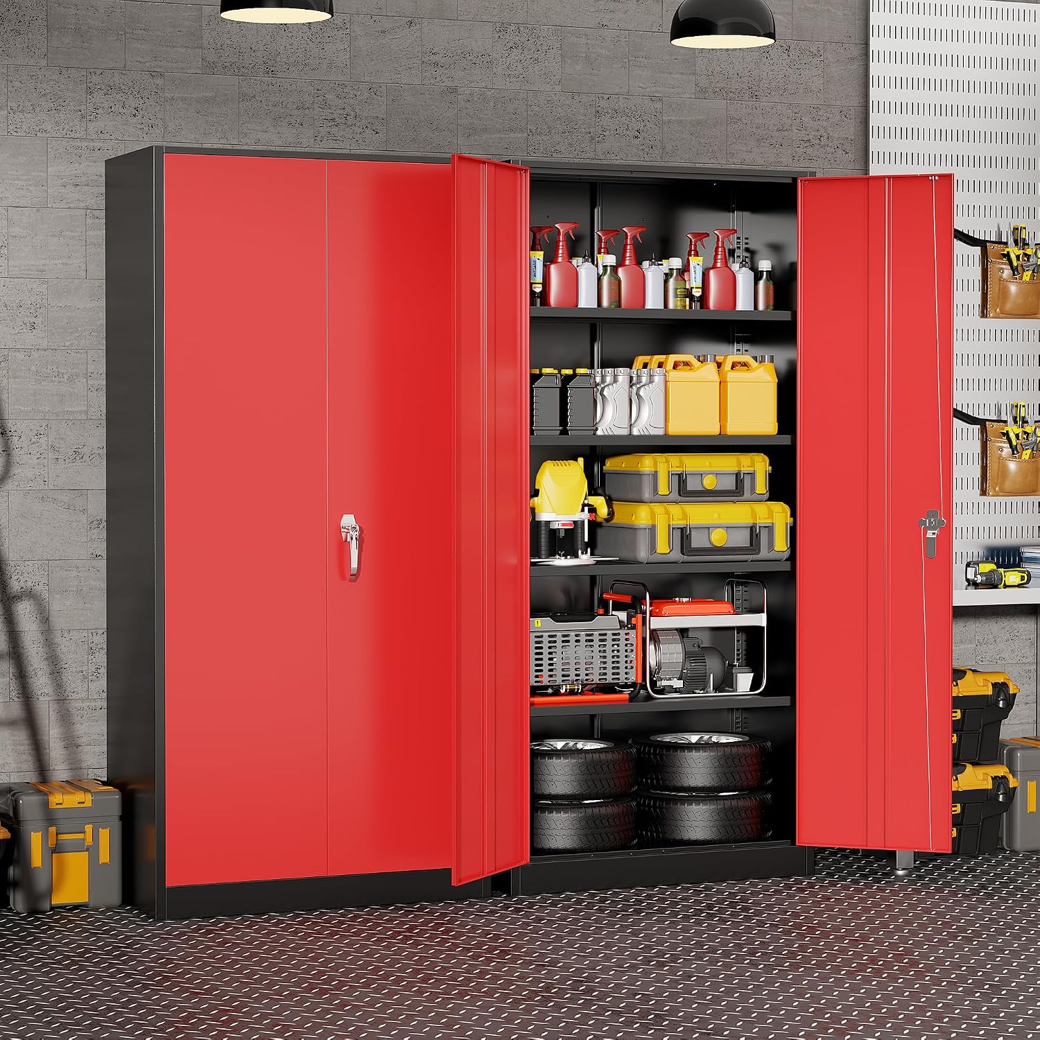 Armário de Armazenamento Metál - Workshop Tools Cabinet avaliação e preço
