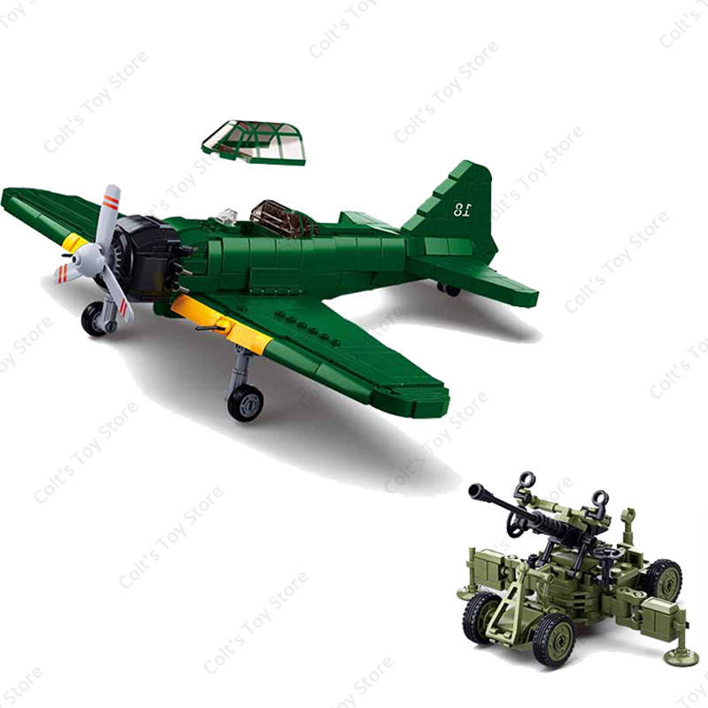 Sluban militar ww2 aviões uniã - Hand Plane Block avaliação e preço