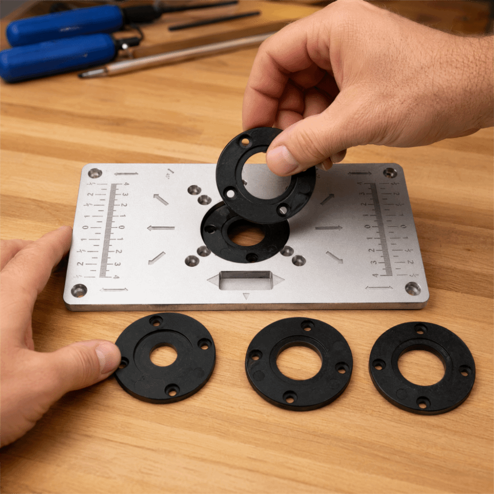 Placa de Inserção para Mesa de - Router Table Insert avaliação e preço