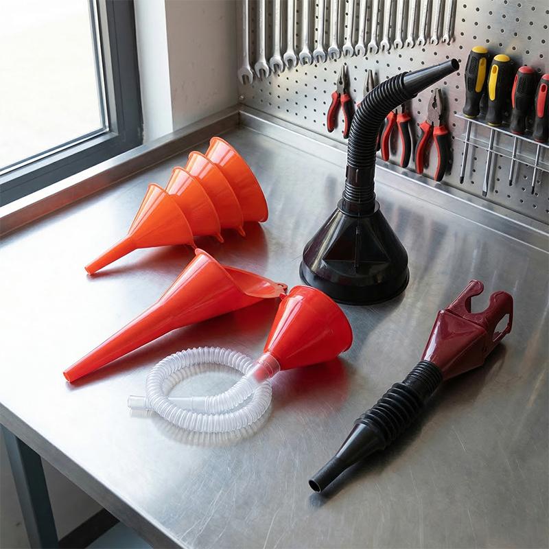 Conjunto de Funis Plásticos pa - Tools Use In The Workshop avaliação e preço