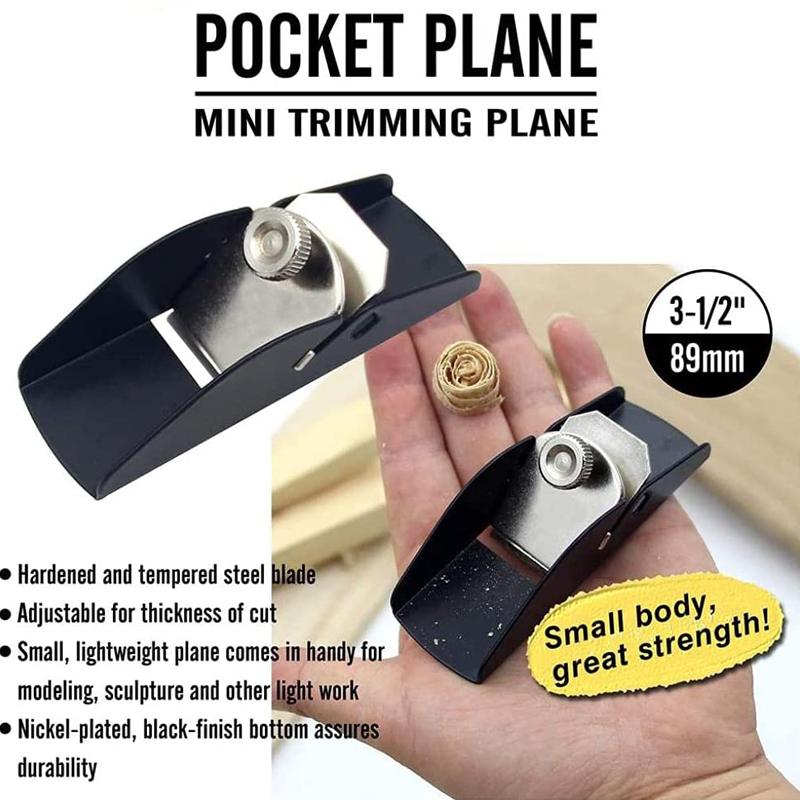 2 Peças Mini Plaina Manual, Fe - Hand Plane Block avaliação e preço
