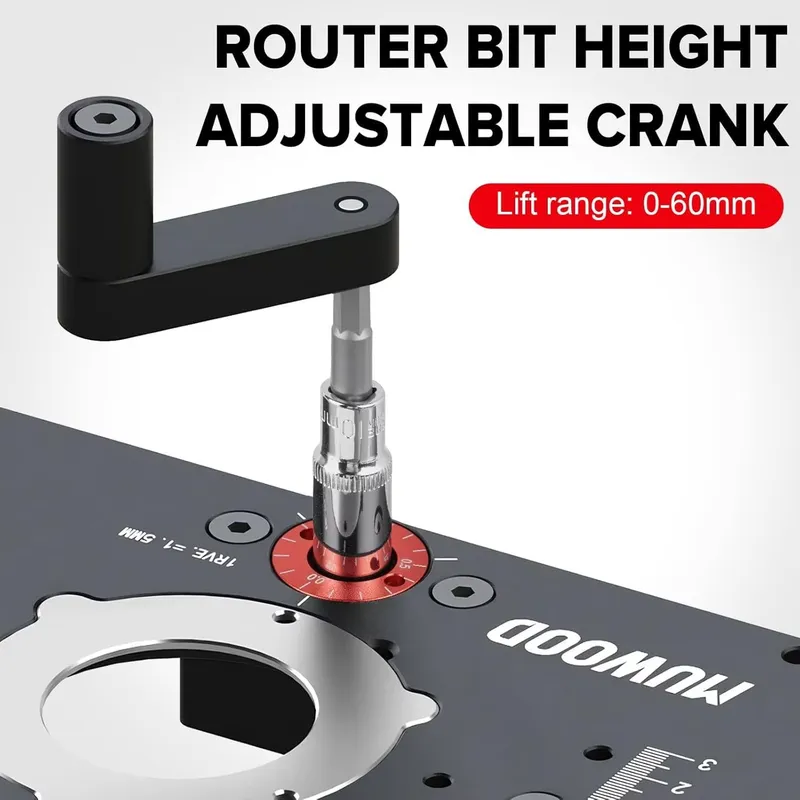 Sistema de Elevação de Mesa pa - Router Table Insert avaliação e preço