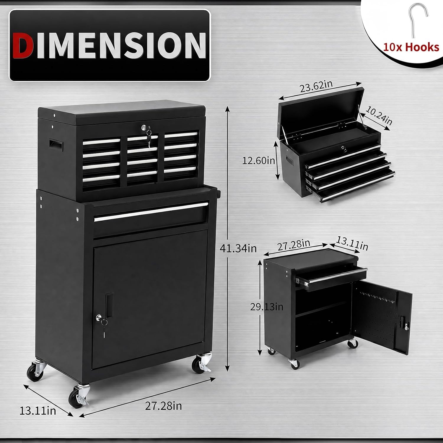 Carrinho de Ferramentas com 5  - Workshop Tools Cabinet avaliação e preço