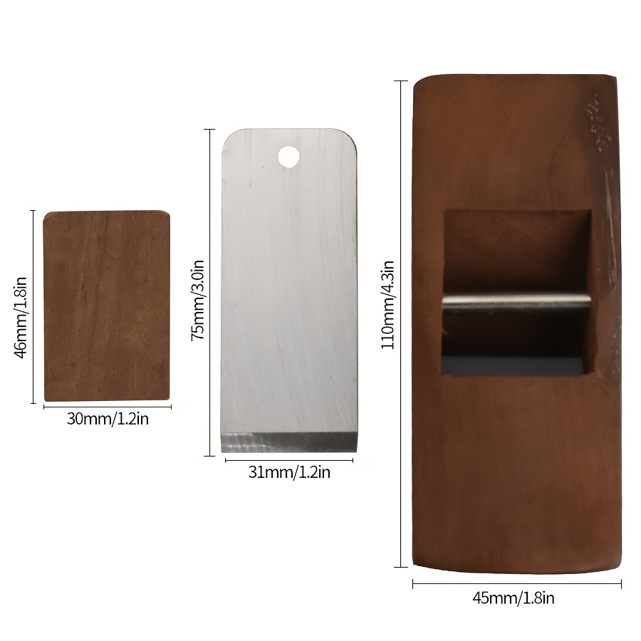Plaina Manual de Madeira Mini  - Hand Plane Block avaliação e preço
