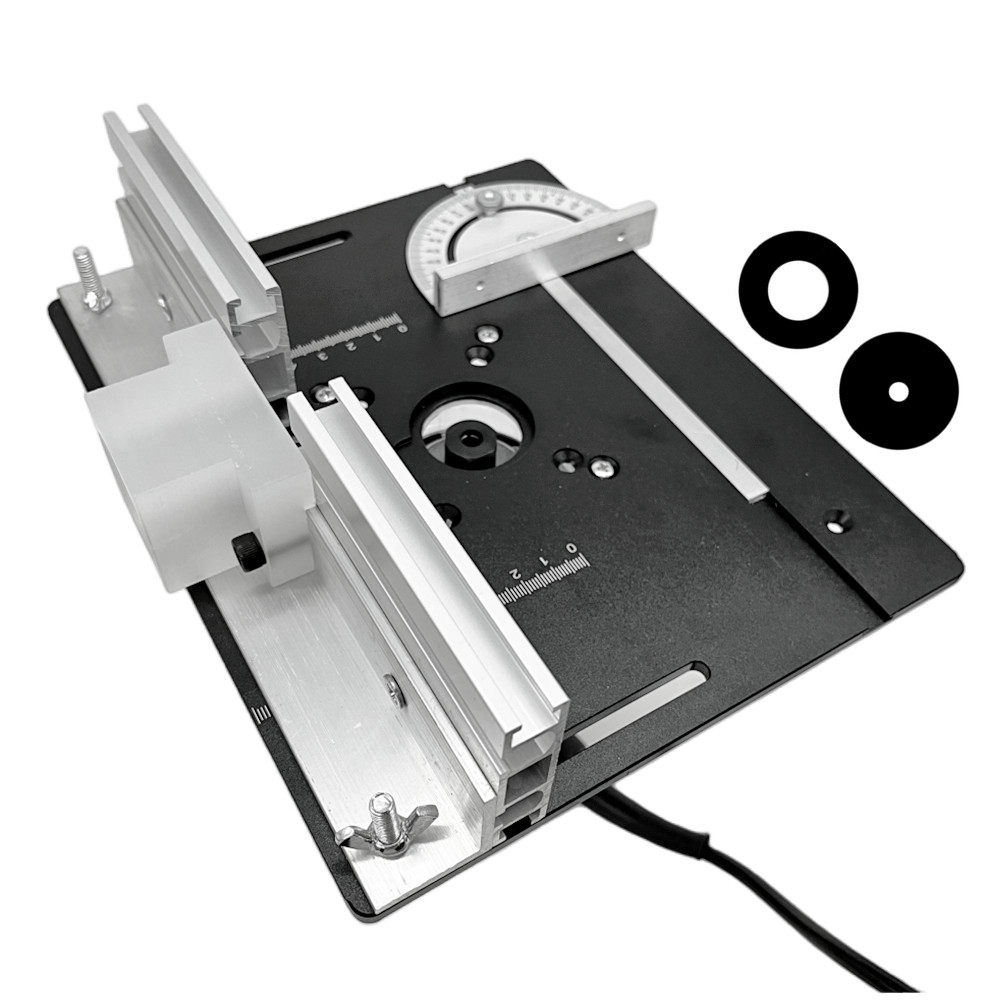 Placa de inserção de mesa de r - Router Table Insert avaliação e preço