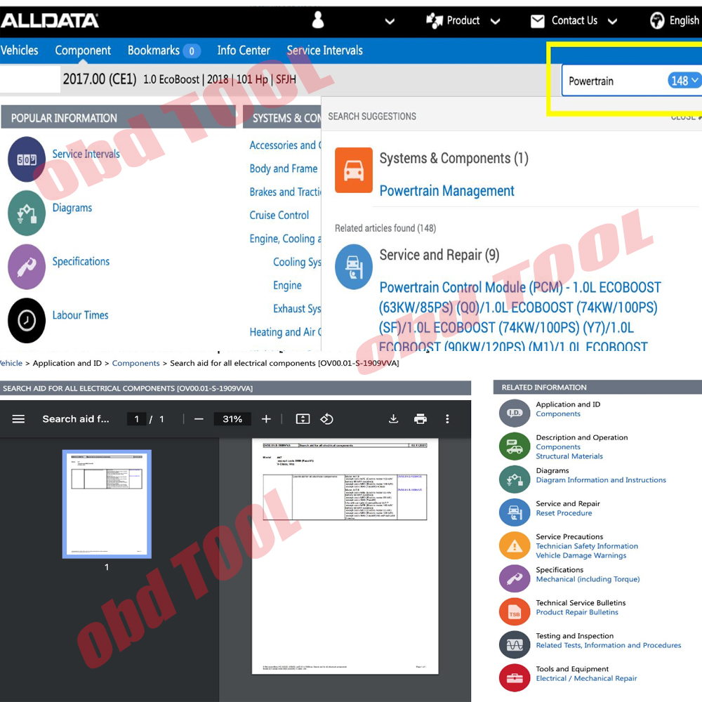 ALLDATA EU 2027: Conta Online  - Workshop Tools Online avaliação e preço