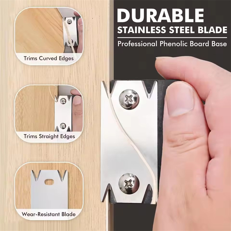 1pc metal borda borda trimmer  - Hand Plane Block avaliação e preço