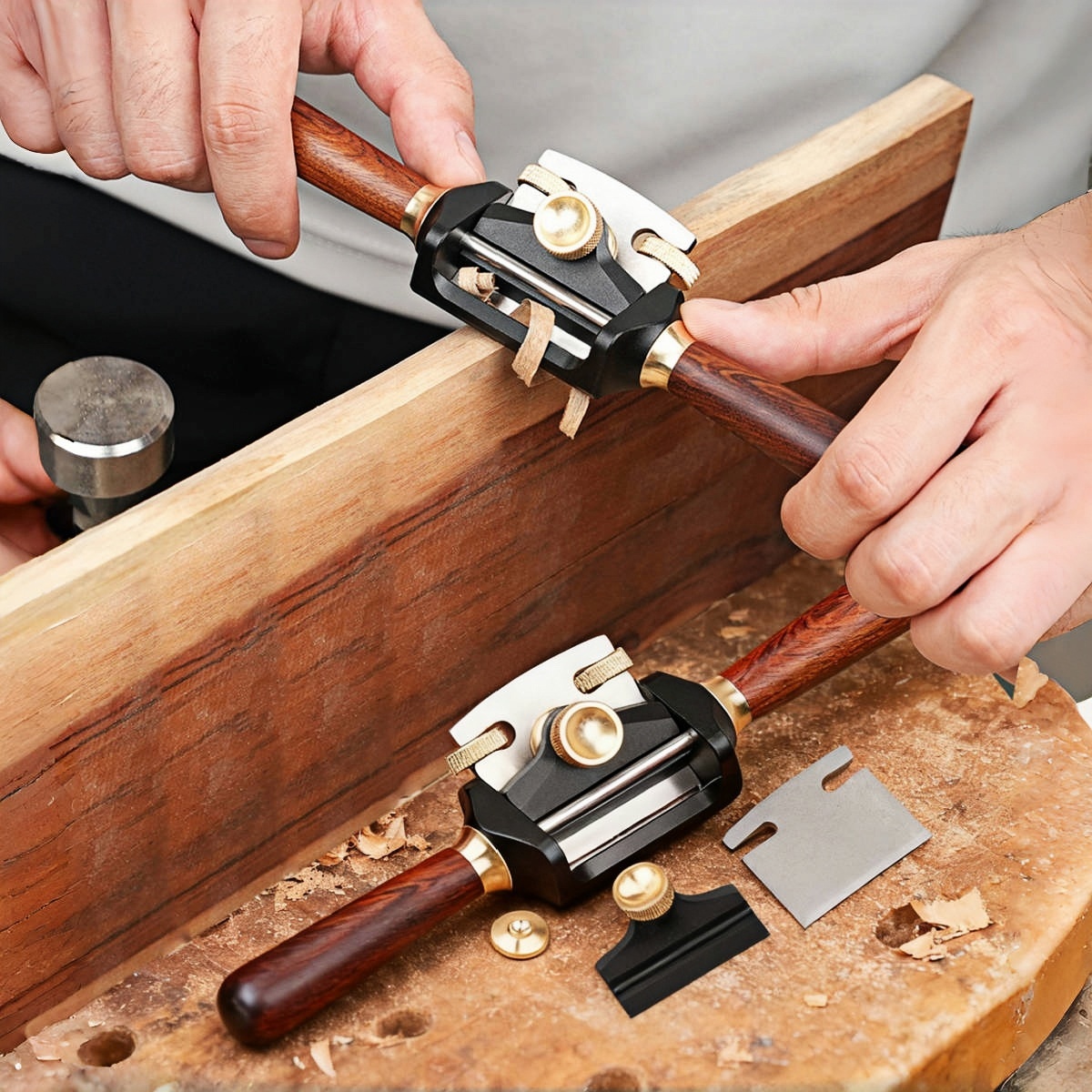 Plaina Manual Mini de Liga de  - Hand Plane Block avaliação e preço