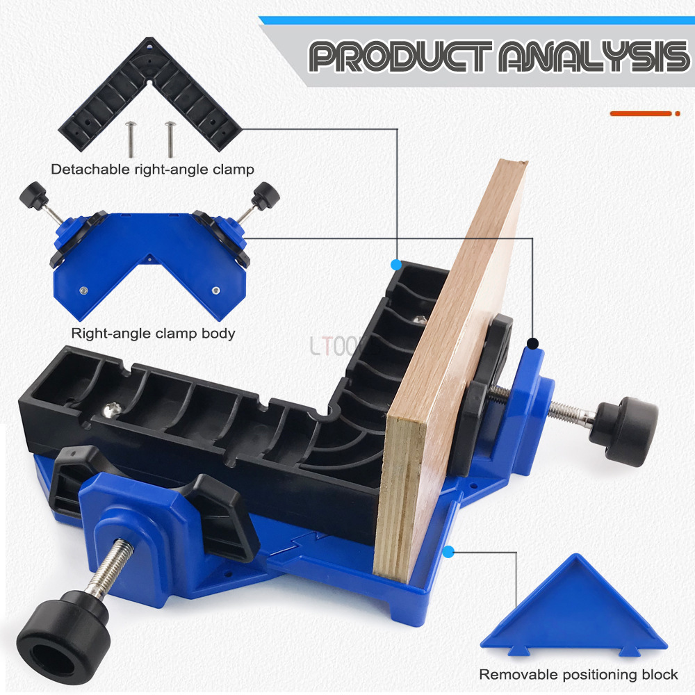 Conjunto de Grampos de Canto d - Angle Clamp 90 avaliação e preço