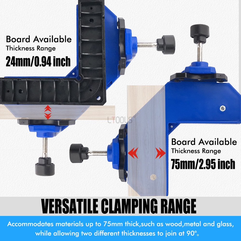 Conjunto de Grampos de Canto d - Angle Clamp 90 avaliação e preço